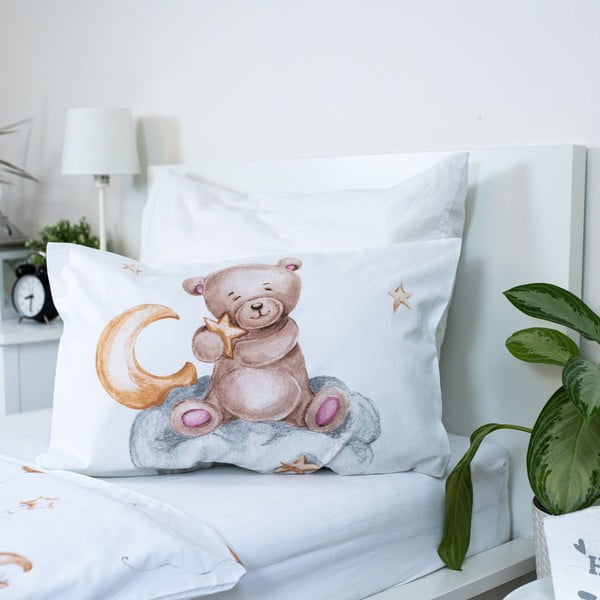 Lenjerie de pat pentru copii din bumbac pentru pătuț 100x135 cm  Medvídek "Cute" – Jerry Fabrics-image-3