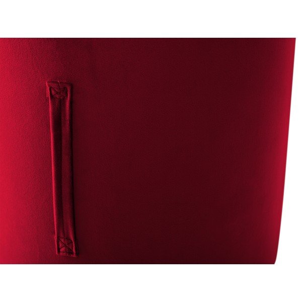 Puf Mazzini Sofas Fiore, ⌀ 40 cm, roșu-image-3