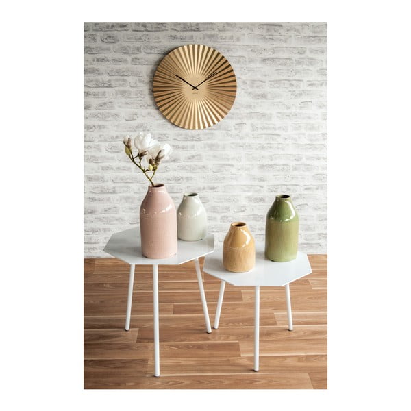 Ceas de perete Karlsson Sensu, Ø 50 cm, auriu-image-1