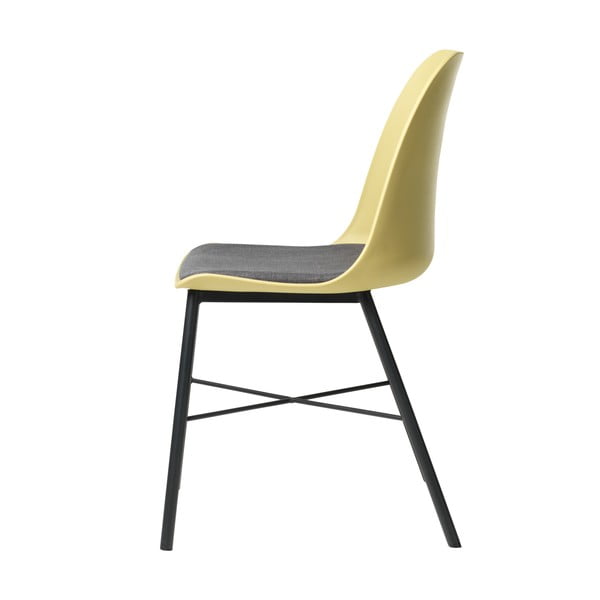 Scaun Unique Furniture Whistler, galben-gri-image-3