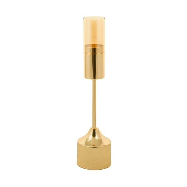 Sfeșnic auriu Santiago Pons Luxy, înălțime 37 cm