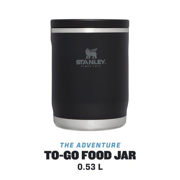Termos negru pentru mâncare din oțel inoxidabil 530 ml Adventure To-Go  Black – Stanley-image-4