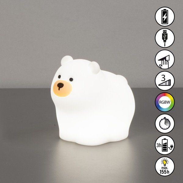 Lampă de veghe pentru copii crem Knut – Fischer & Honsel-image-3