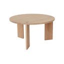 Măsuță de cafea în culoare naturală rotundă din lemn de stejar ø 65 cm Oy – OYOY Living Design