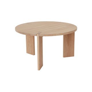 Măsuță de cafea în culoare naturală rotundă din lemn de stejar ø 65 cm Oy – OYOY Living Design