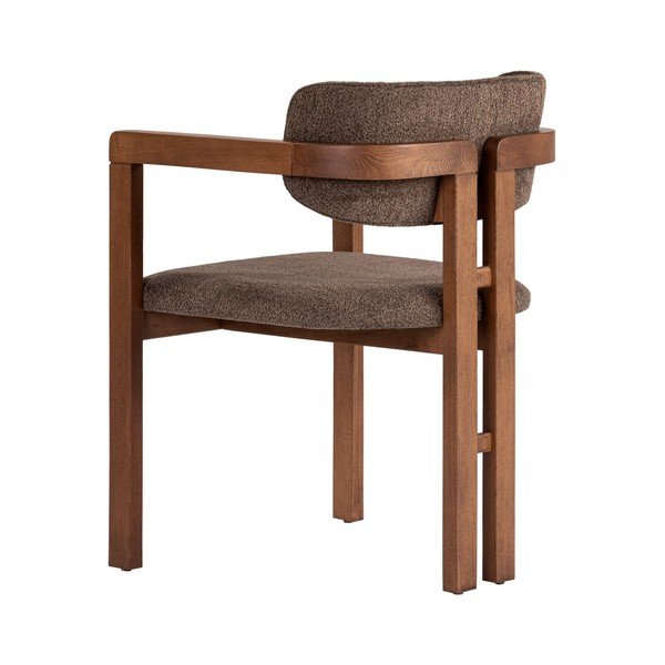 Scaun de living maro cu cotiere Toscana – Kalune Design-image-2