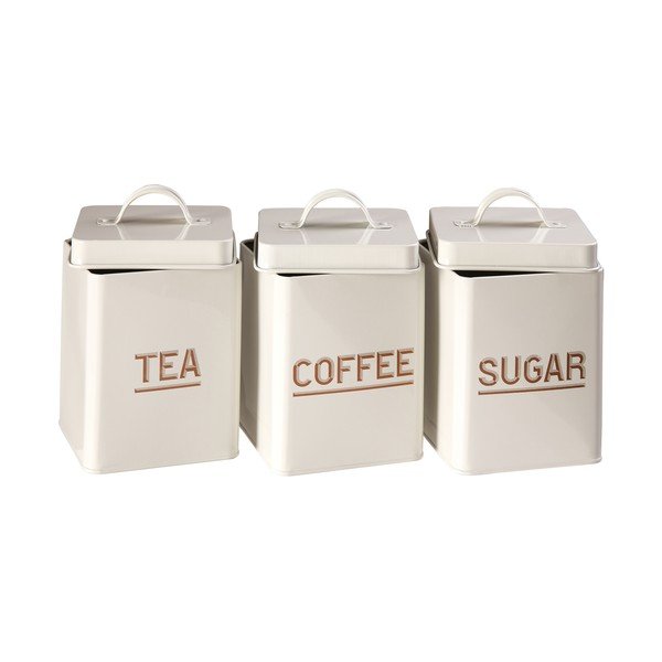 Set 5 recipiente pentru alimente Premier Housewares Storage, alb-image-4
