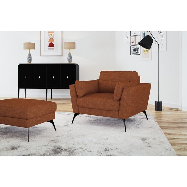 Taburet Marie Claire Home Susan, portocaliu-image-4