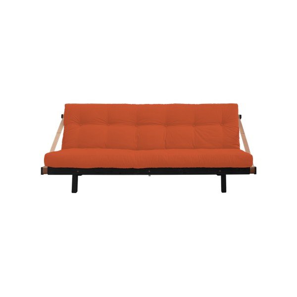 Canapea extensibilă Karup Jump Black/Orange-image-3