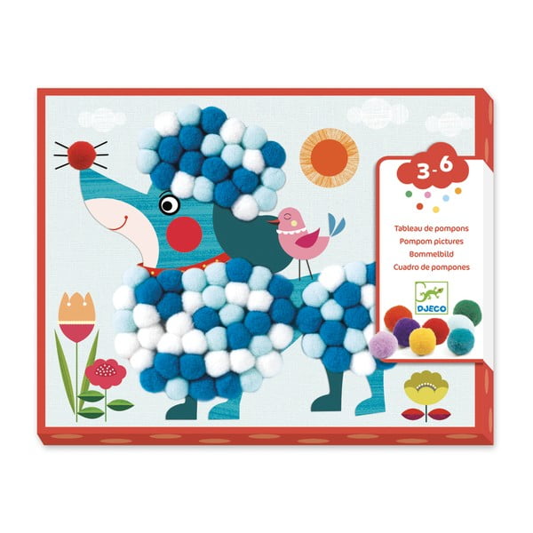 Set DIY creare colaj Djeco Dogs-image-2