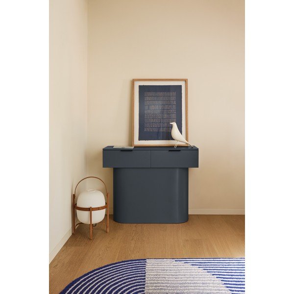 Masă consolă gri antracit 36x100 cm Totem – Teulat-image-1