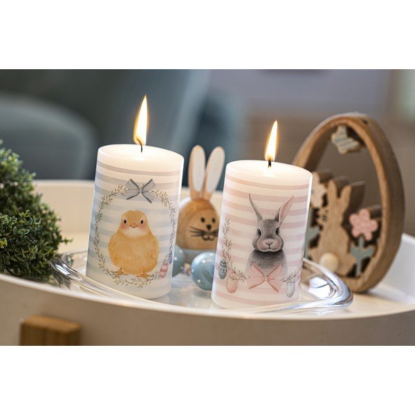 Lumânare de Paște Unipar Magic Easter, durată ardere 40 h-image-1