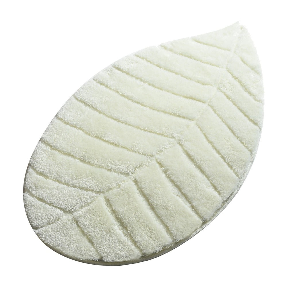 Covoraș de baie crem 60x100 cm Jungle Leaf – Foutastic