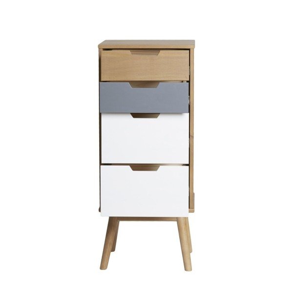 Comodă din lemn masiv de pin Marckeric Cusco, lățime 40 cm-image-4