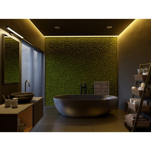 Aplică de perete neagră LED Catania – GTV-image-2