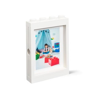 Ramă foto LEGO®, 19,3 x 26,8 cm, alb