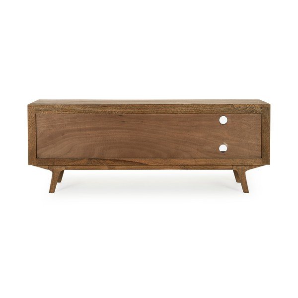 Comodă TV în culoare naturală din lemn de mango 152x55x40 cm Sherman – Bizzotto-image-2