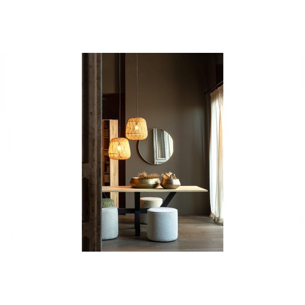 Lustră din bambus WOOOD Moza, ø 36 cm, natural-image-4