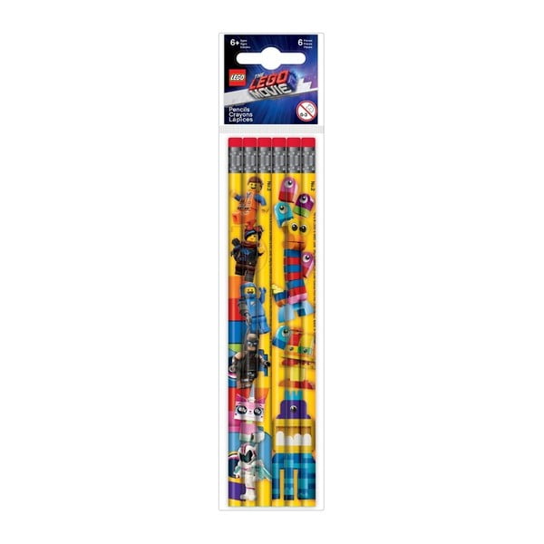 Set 6 creioane LEGO® poveste 2