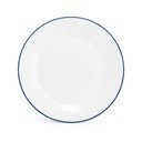 Farfurie albă pentru desert  din porțelan ø 20 cm Basic White – BonBistro