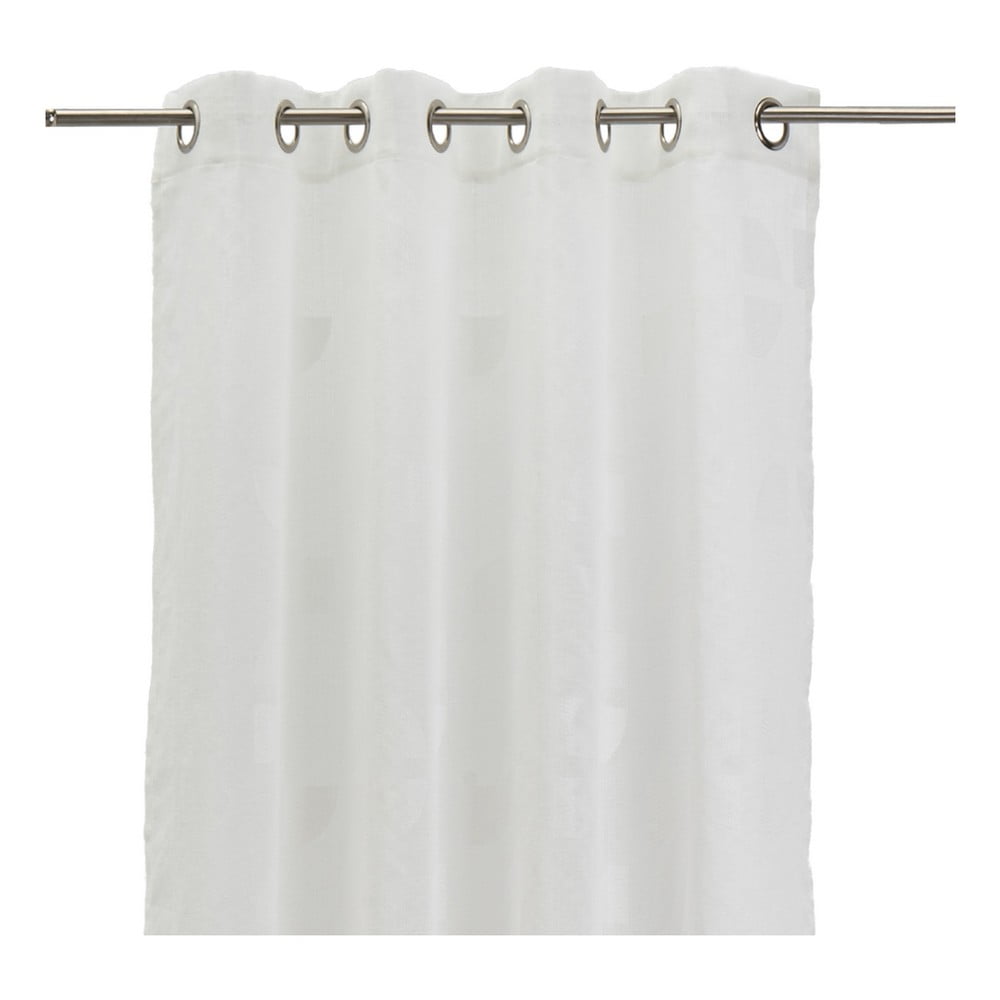 Draperie albă din jacquard 140x260 cm Mid Century – Casa Selección