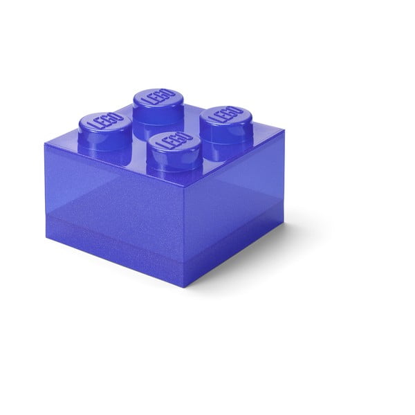 Cutie de depozitare pentru copii  mov din plastic 25x25x18 cm – LEGO®-image-3