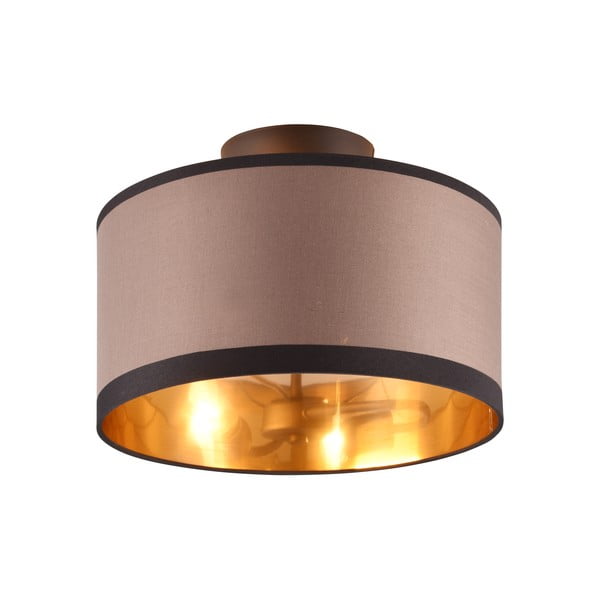 Plafonieră neagră-maro ø 30 cm Davos – Reality-image-1