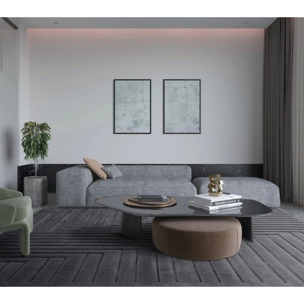 Covor gri antracit 120x170 cm Valley – Asiatic Carpets-image-1