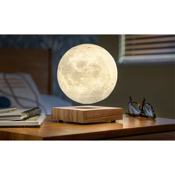 Decorațiune luminoasă maro cu alimentare la priză ø 12 cm Moon – Gingko-image-4