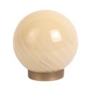 Veioză galben-deschis cu abajur din sticlă (înălțime 17 cm) Summer Globe – Leitmotiv