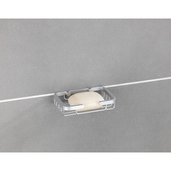 Săpunieră de perete Wenko Gomo, argintiu-image-4