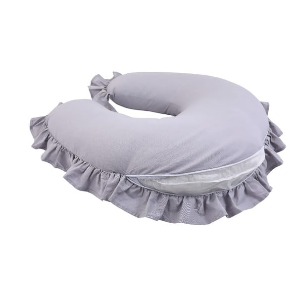 Pernă de alăptat gri – Mila Home-image-3