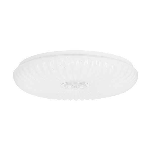 Plafonieră albă LED cu control prin telecomandă/cu intensitate reglabilă 38x38 cm Perola – Candellux Lighting-image-2