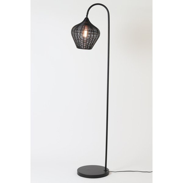 Lampadar negru (înălțime 160 cm) Alvaro – Light & Living-image-2
