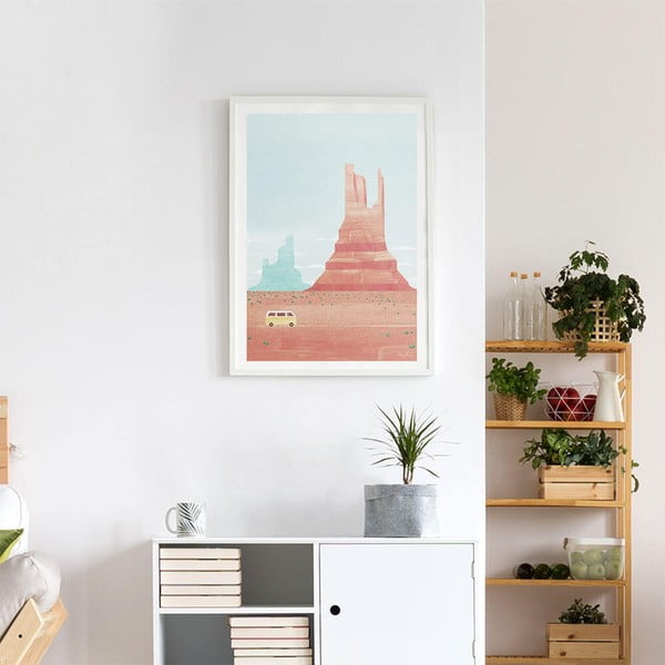 Poster 30x40 cm Monument Valley - Travelposter-image-3