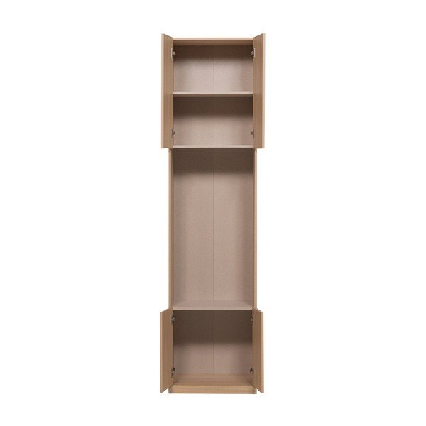 Dulap modular în culoare naturală 54x215 cm Build – WOOOD-image-3