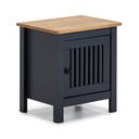 Noptieră din lemn Marckeric Bruna, gri