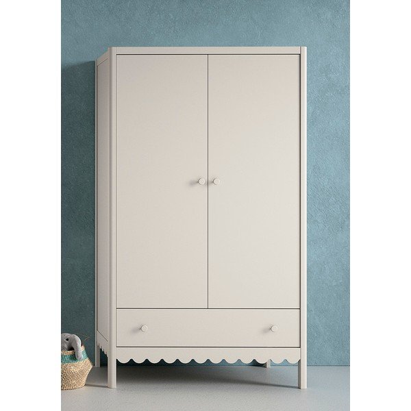 Șifonier de copii bej 110x190x55 cm Swingo – Vipack-image-1