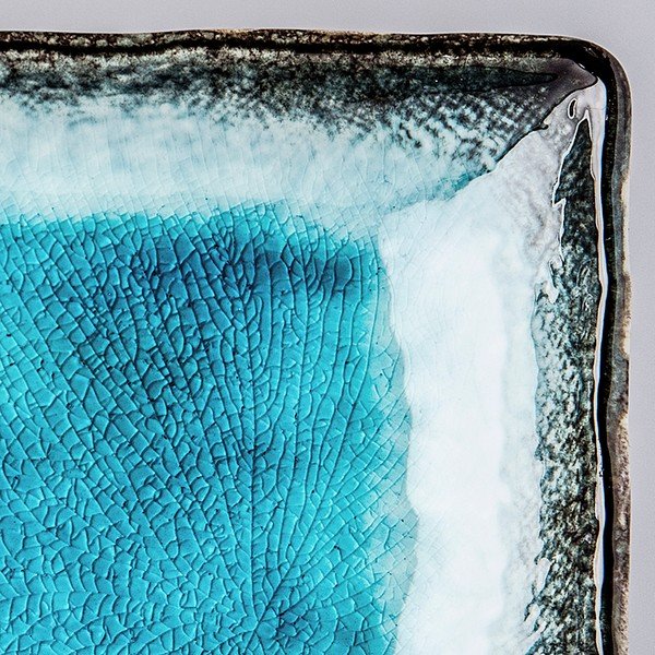 Farfurie servire din ceramică MIJ Sky, 29 x 12 cm, albastru-image-2