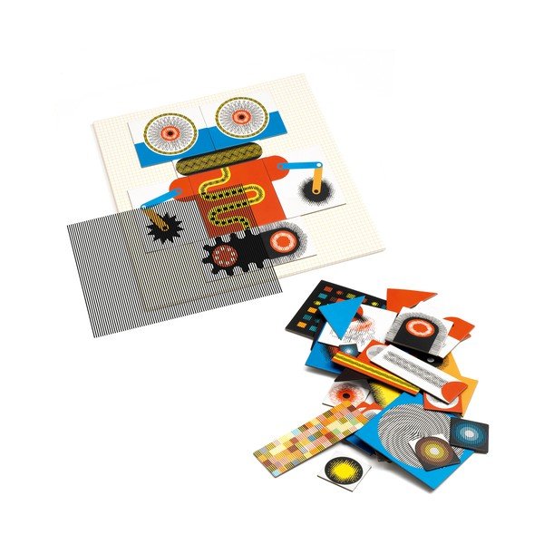 Set creativ Kinoptik Robots - Djeco