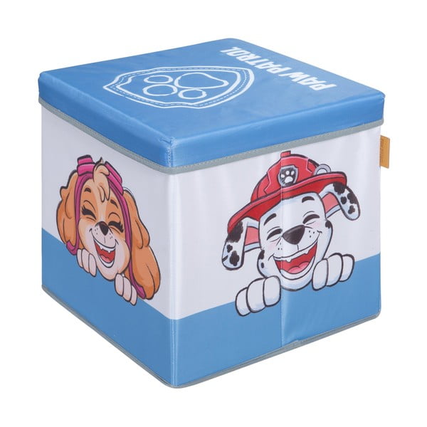 Organizator de jucării pentru copii din material textil 30x30x30 cm Paw Patrol – Roba-image-3