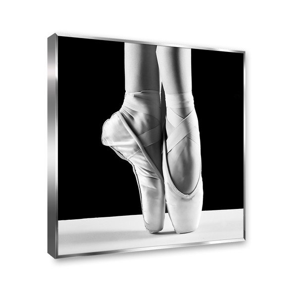 Tablou din sticlă Styler Ballet, 71 x 71 cm-image-1