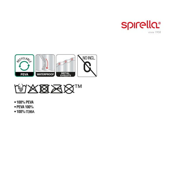 Perdea de duș 180x200 cm Bio – Spirella-image-2