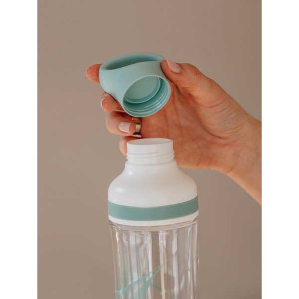 Sticlă Equa Flow Wave, 800 ml, alb-albastru-image-2