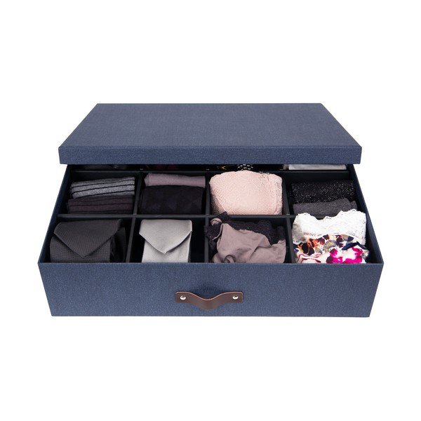 Cutie cu compartimente Bigso Box din Suedia Jakob, albastru-image-2