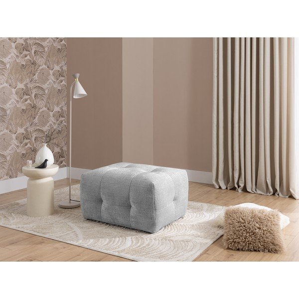 Taburet gri deschis Melva – Ropez-image-2