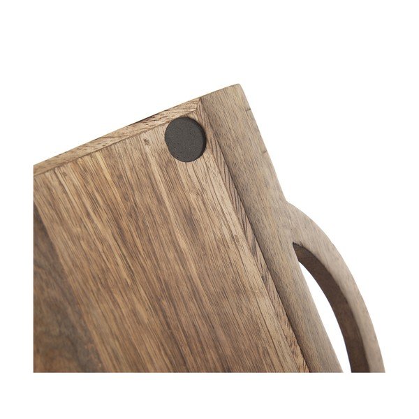 Tavă de servit de servire din lemn 30.5x40.5 cm Mango – Orion-image-3