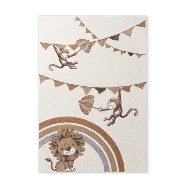 Covor pentru copii crem 120x170 cm Roar like a Lion Rainbow Party – Villeroy&Boch
