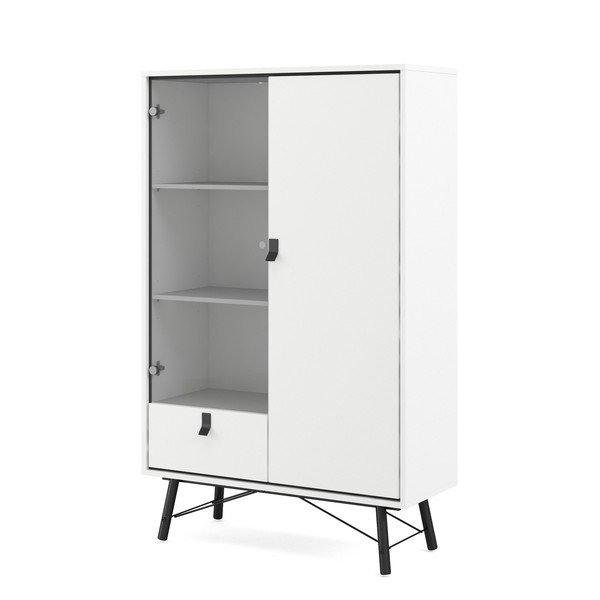 Vitrină Tvilum Ry, alb-image-3