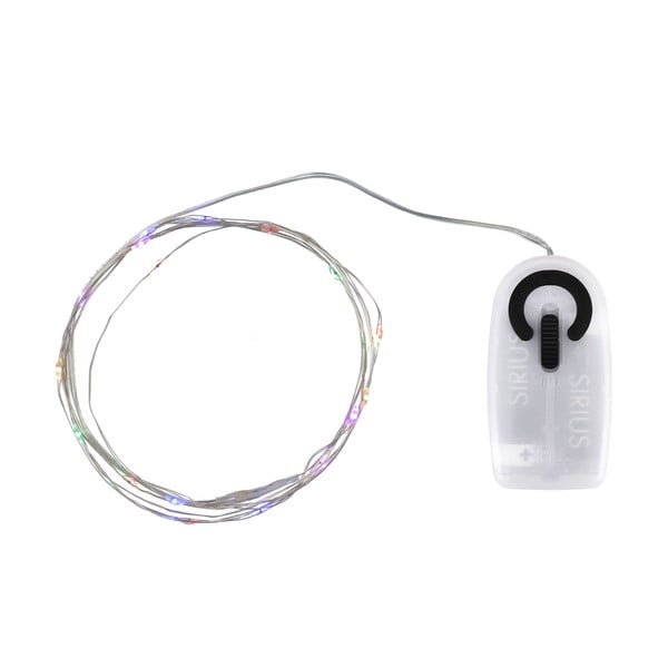 Ghirlandă luminoasă număr becuri 20 buc. lungime 190 cm Knirke multi – Sirius